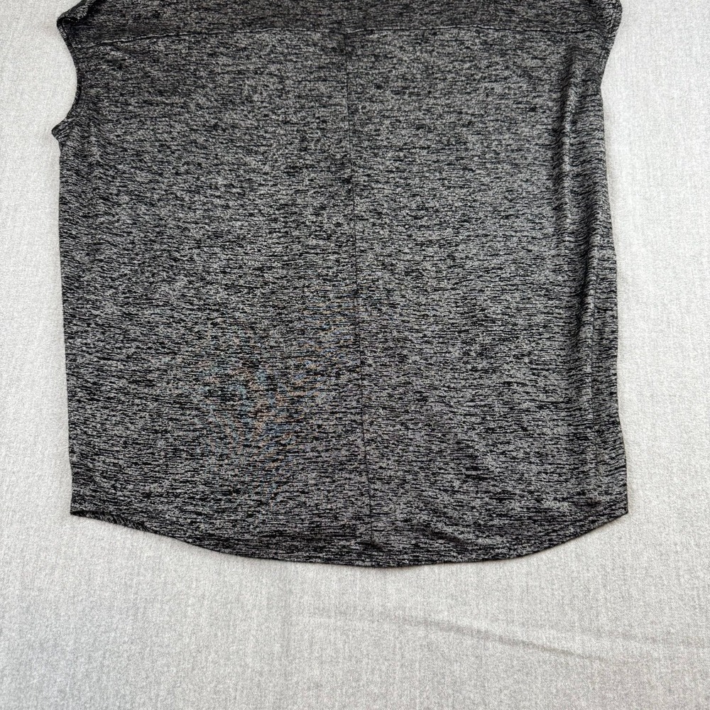 White House Black Market Women's V-neck Sleeveless Vintage wash‎ Top Blk Small - Picture 8 of 12